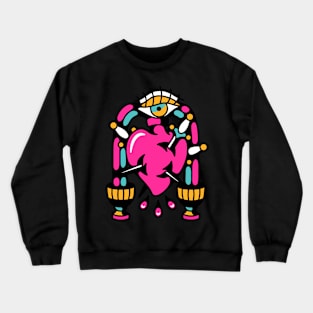 Eyey heart dagger Crewneck Sweatshirt